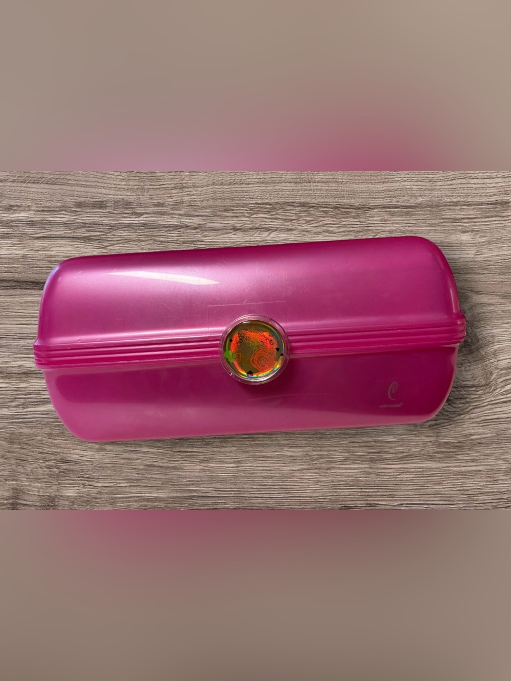 Caboodles On-The-Go Girl Makeup Box, Deep Pink